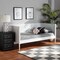 Baxton Studio Daniella ModernWhite Finished Wood Daybed 193-11519-ZORO - alternate 1